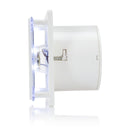 STERR BFS150L - 150 mm Extrator de Casa de Banho, LED, 250 m³/h, Branco
