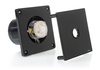 BFS100P-B - Ventilador de banheiro preto (PIR)