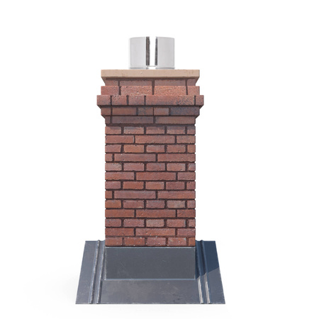 BCA150 - Base para tampa de chaminé tipo bombeiro CWL - 150 mm