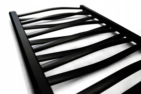 LVR12050B-3D - Radiador 3D vertical preto 120/50