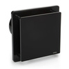 BFS125-MB - Ventilador de banheiro, preto fosco