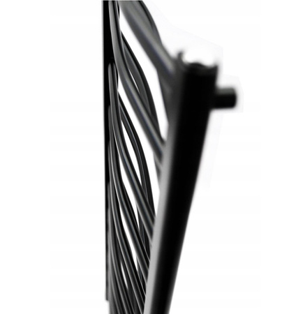 LVR12050B-3D - Radiador 3D vertical preto 120/50