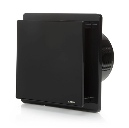 BFS125H-MB - Ventilador de banheiro preto fosco (higrostato)