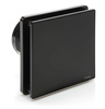 BFS100H-B - Ventilador de banheiro preto com higrostato