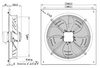 AXF400B - Exaustor axial 400 mm