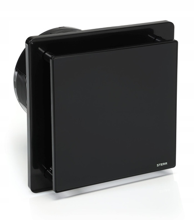 BFS150-B - Ventilador de banheiro preto 150 mm