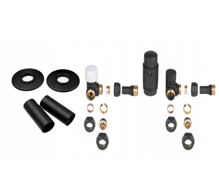 LVR12050B-3D - Radiador 3D vertical preto 120/50