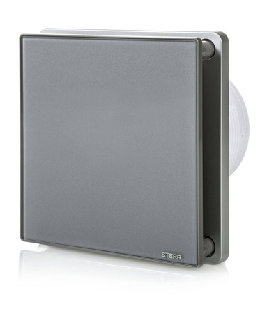 BFS100H-G - Ventilador de banheiro cinza (higrostato)