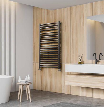 LVR12050B-3D - Radiador 3D vertical preto 120/50