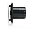 LFS100B-QM - Ventilador de casa de banho preto com sensor de movimento