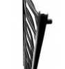 LVR12050B-3D - Radiador 3D vertical preto 120/50