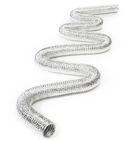 ALD125_3 - Conduta, tubo flexível de ventilação em alumínio, 3 m