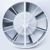 LFS150-QSH - Ventilador de banheiro prateado (umidostato) 150 mm