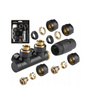 EVR12050B - Radiador vertical preto 120/50
