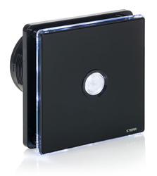 BFS100LP-B - Ventilador de banheiro (LED + PIR) preto