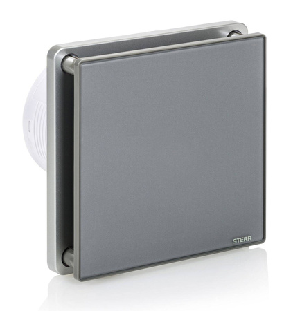 BFS100H-G - Ventilador de banheiro cinza (higrostato)