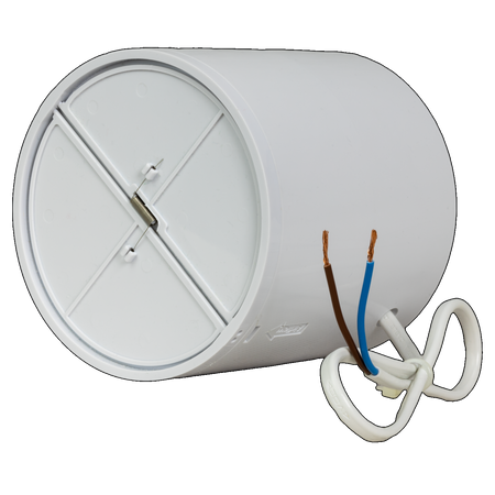 IDM100S - Ventilador de duto com válvula anti-retorno de 100 mm