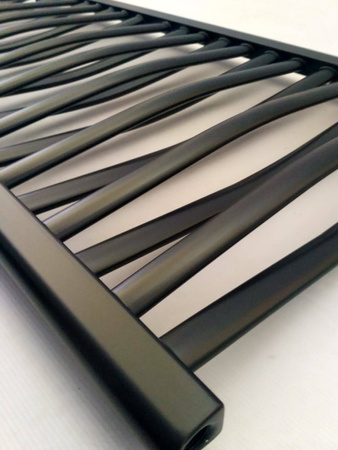 LVR12050B-3D - Radiador 3D vertical preto 120/50
