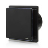 BFS125LH-B - Ventilador de banheiro preto (LED + Higrostato)