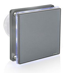 BFS100LT-G - Ventilador de banheiro cinza (LED + temporizador)