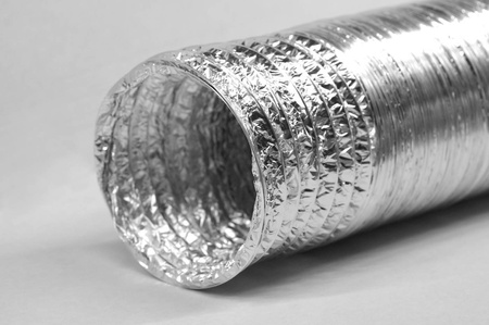 ALD125_3 - Conduta, tubo flexível de ventilação em alumínio, 3 m