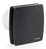 LFS100-QB - Ventilador de banheiro, preto
