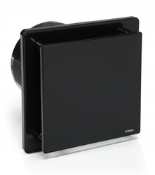 BFS150H-B - Ventilador de banheiro preto 150 mm (higrostato)