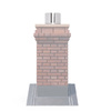 BCA150 - Base para tampa de chaminé tipo bombeiro CWL - 150 mm