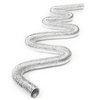 ALD080_6 - Conduta, tubo flexível de ventilação em alumínio, 6 m