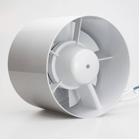 IDM100S - Ventilador de duto com válvula anti-retorno de 100 mm