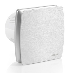 LFS100-QSH - Ventilador de banheiro prateado (higrostato)
