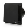 BFS125-MB - Ventilador de banheiro, preto fosco