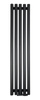 ZVR18033B - Radiador vertical preto 180/33