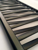 LVR12050B-3D - Radiador 3D vertical preto 120/50