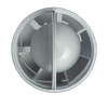 IDM100S - Ventilador de duto com válvula anti-retorno de 100 mm