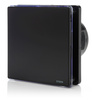 BFS100L-B - Ventilador de banheiro preto (LED)