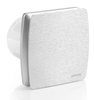 LFS100-QSH - Ventilador de banheiro prateado (higrostato)
