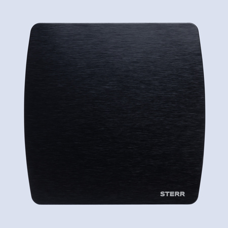 LFS150-QBH - Ventilador de banheiro preto (higrostato) 150 mm