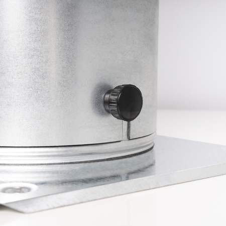 SRC150AB - Soquete Esférico Giratório em Alumínio 150 mm com Base
